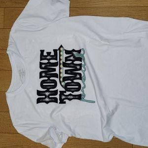 Womens white tshirt. Hometown proud